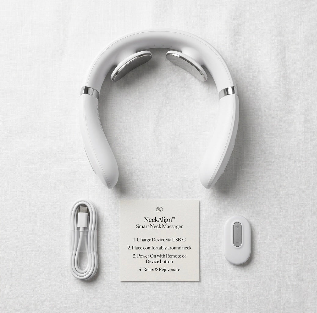 NeckAlign™ — Melt Away Neck Pain & Tension in Just 15 Minutes