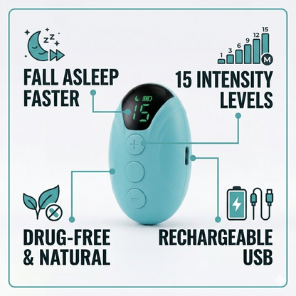 SleepPulse™ — Fall Asleep Faster & Wake Up Refreshed, Without Medication